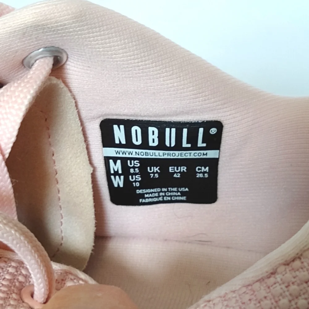 NOBULL Womens Outwork Blush Heather Athletic Shoe Unisex EU 42, M8.5, W10 - Picture 10 of 10